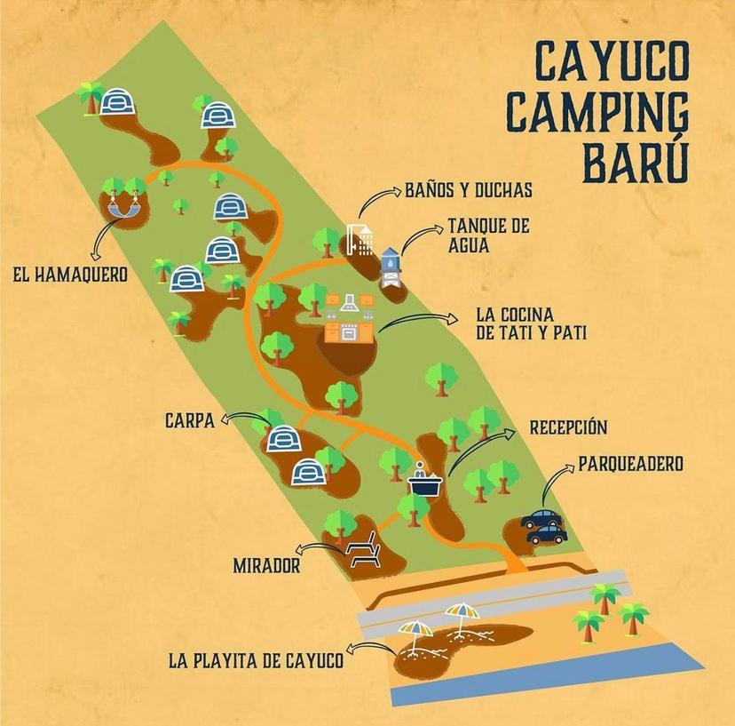 Cayuco Camping Baru Hotel Santa Ana  Luaran gambar